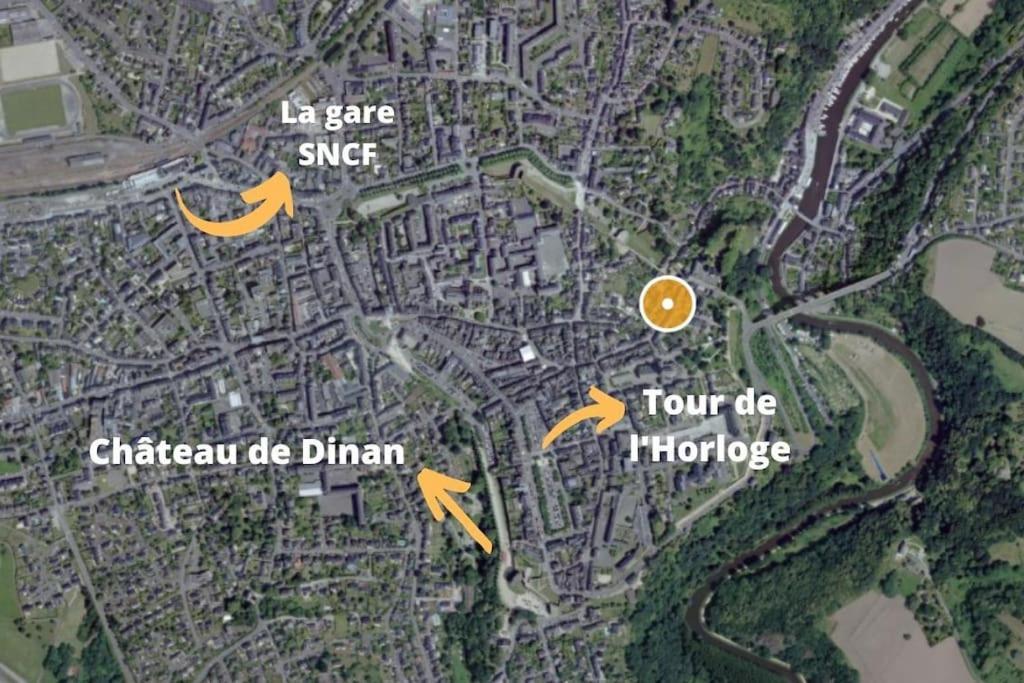 Saint Sauveur Lägenhet Dinan Exteriör bild